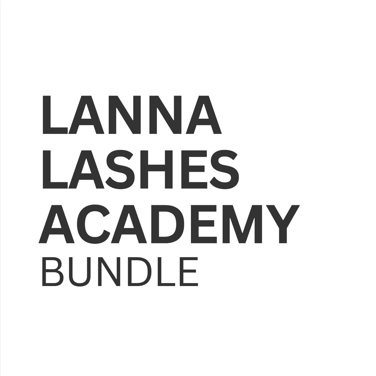 Lanna Lashes Academy Bundle